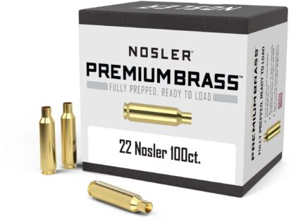 Nosler Custom Rifle Brass .22 Nosler