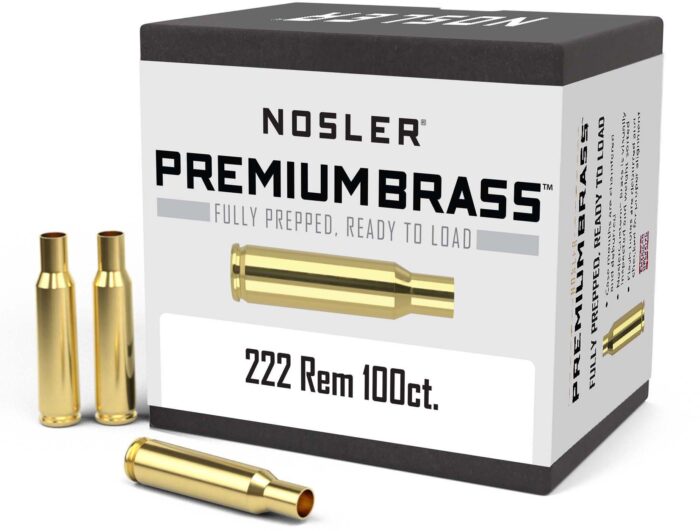 Nosler Custom Rifle Brass .222 Remington