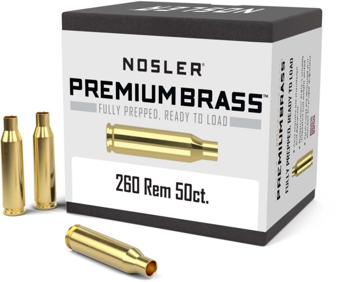 Nosler Custom Rifle Brass .260 Remington