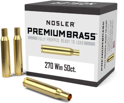 Nosler Custom Rifle Brass .270 Winchester