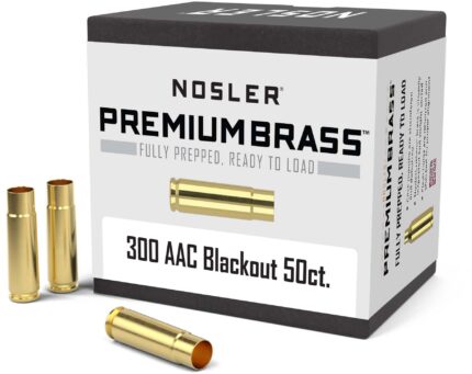 Nosler Custom Rifle Brass .300 AAC Blackout