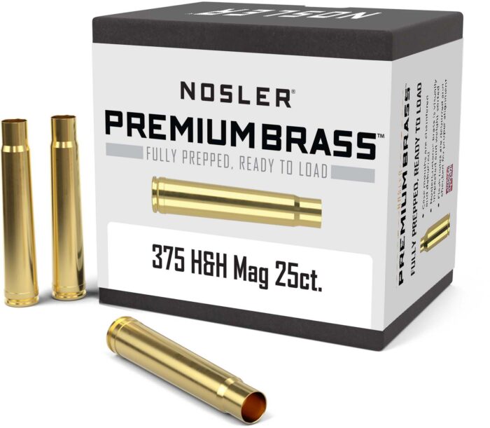 Nosler Custom Rifle Brass .375 H&H Magnum