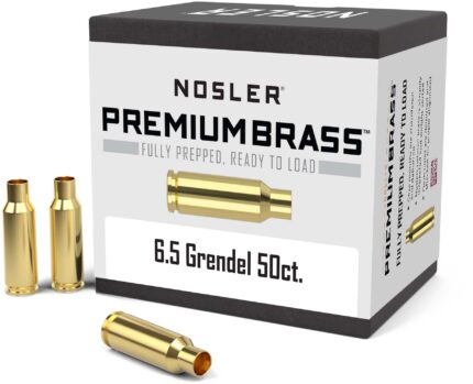 Nosler Custom Rifle Brass 6.5mm Grendel