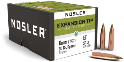 Nosler E-Tip Rifle Bullet 6mm 90gr