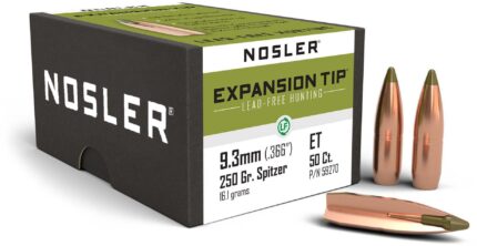 Nosler E-Tip Rifle Bullet 9.3mm 250gr