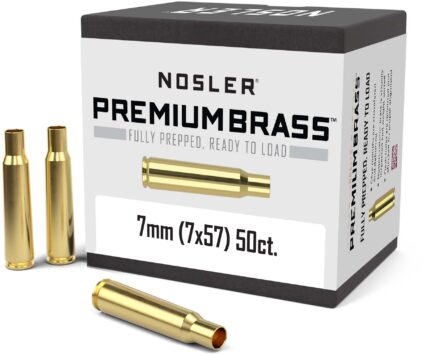 Nosler Unprimed Brass Cases 7x57 Mauser 44507
