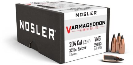 Nosler Varmageddon Rifle Bullet .20 Caliber 32gr FB Tipped