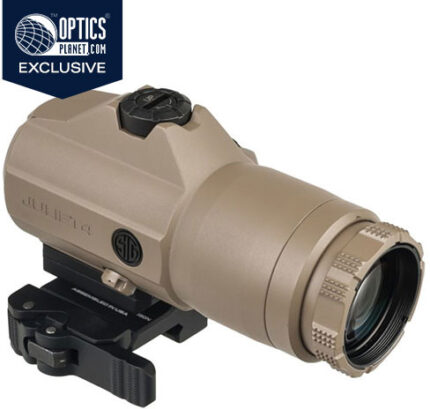 OpticsPlanet Exclusive SIG SAUER Juliet4 Magnifier, Red Dot Sights