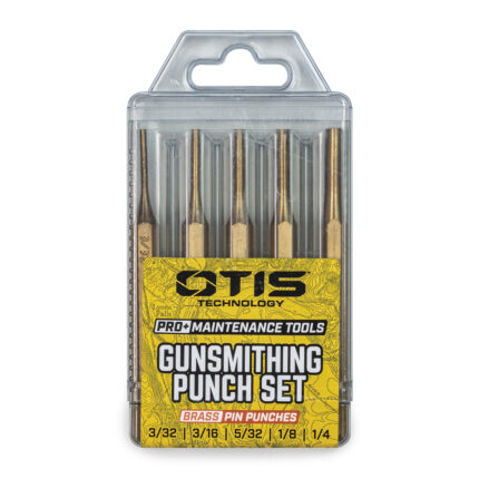 Otis Technology 5 Piece Brass Punch Set