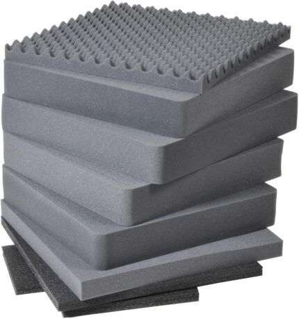 Pelican 0371 Original 7 PC Replacement Foam Set for Pelican Case 0370
