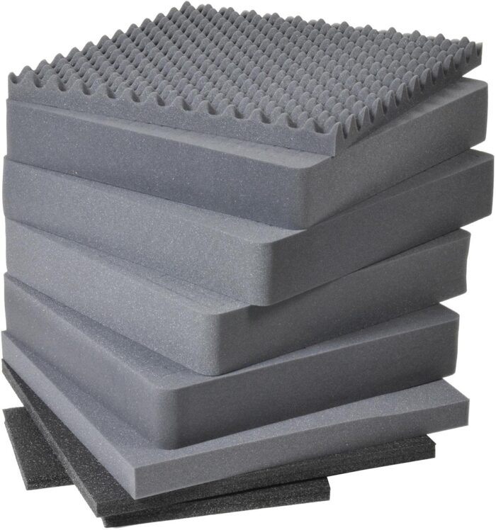 Pelican 0371 Original 7 PC Replacement Foam Set for Pelican Case 0370