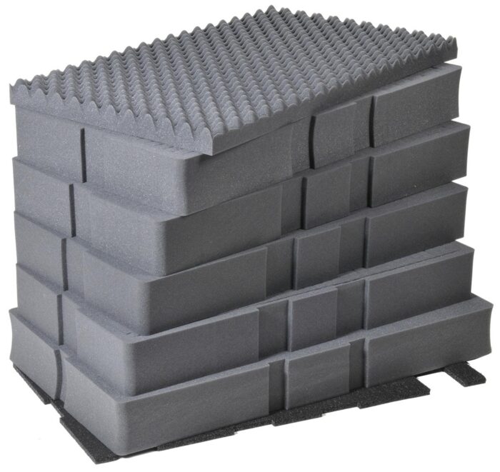 Pelican 0501 7-PC Foam Set for Transport Case 0500