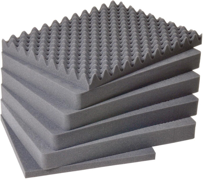 Pelican 1621 Original 6 PC Replacement Foam Set for Pelican Case 1620