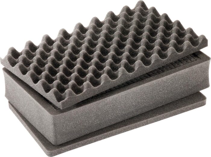 Pelican 3 Piece Replacement Foam Set for 1485 Case, Black