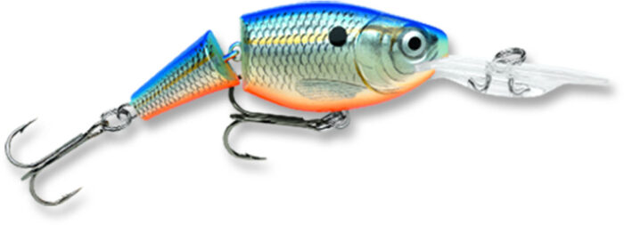 Rapala Jointed Shad Rap Crankbait, 1.5ft, 3/16oz, Floating