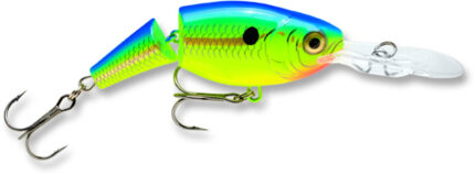 Rapala Jointed Shad Rap Crankbait, 2ft, 1/4oz, Floating