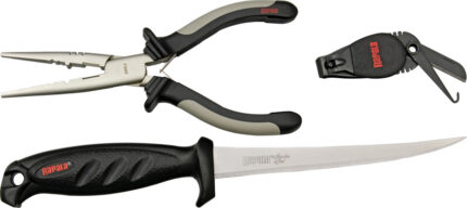 Rapala Plier Combo 6-1/2in, Fillet w/Sheath/Clipper