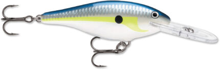 Rapala Shad Rap Crankbait 3 1/8in, 3/8 oz, Floating