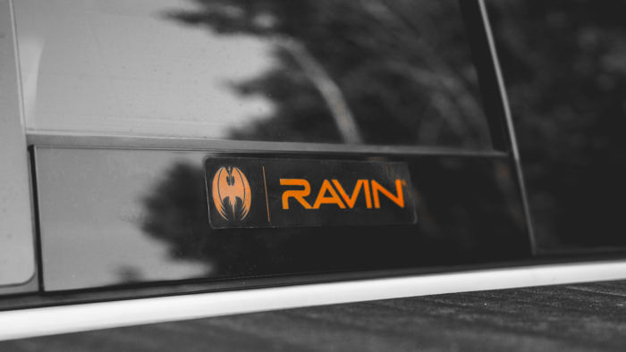 Ravin Window decal