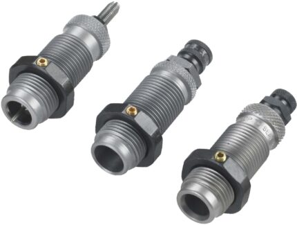 RCBS 3-Die Carbide Roll Crimp Set - Group B - Popular Pistol Cartridges