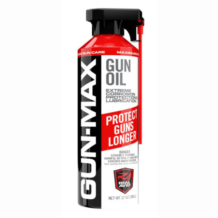 Real Avid Gun Max Gun Oil 12 Oz. Aerosal Flip Up Nozzle