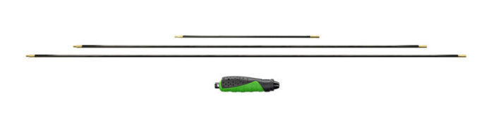 Remington 12, 32 & 40inch Carbon Fiber Single P. Cleanin Rod Set w/Handle