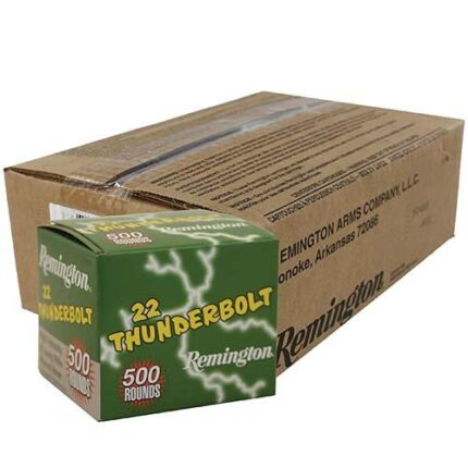 Remington .22 Thunderbolt Rimfire Ammunition .22 LR 40 gr RN
