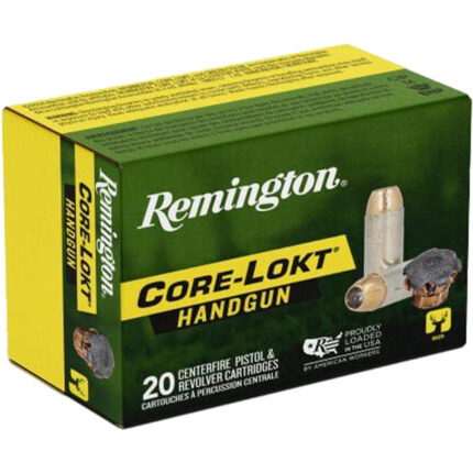 Remington .44 Remington Magnum 240 Grain Core-Lokt Hollow Point Pistol Ammunition