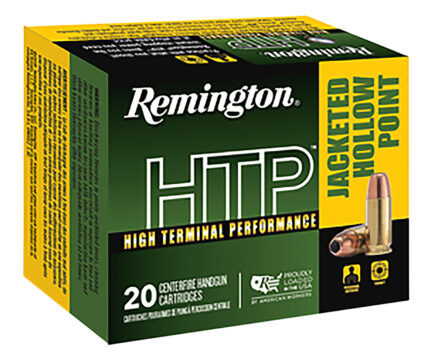 Remington .45 Colt HTP 230 Grain Jacketed Hollow Point Pistol Ammunition
