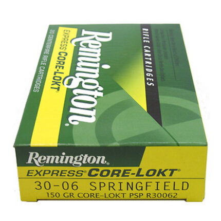 Remington Core-Lokt .30-06 Springfield 150 Grain Core-Lokt Pointed Soft Point Centerfire Rifle Ammunition