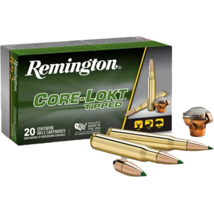 Remington Core-Lokt .300PRC 210 Grain Polymer Tip Brass Cased Rifle Ammunition