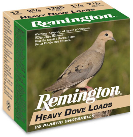 Remington Heavy Dove Loads 20 Gauge 1 oz 2.75in Shotgun Ammunition