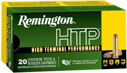 Remington High Terminal Performance .38 Special 110 Grain Semi-Jacketed Hollow Point Centerfire Pistol Ammunition