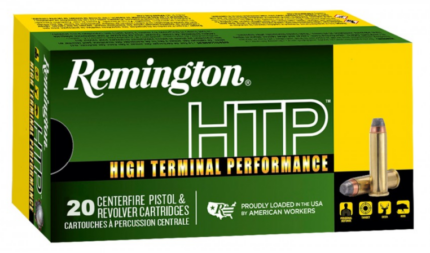 Remington High Terminal Performance .38 Special +P 110 Grain Semi-Jacketed Hollow Point Centerfire Pistol Ammunition