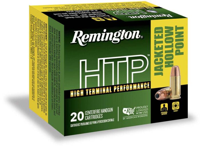 Remington High Terminal Performance .45 ACP 230 Grain Jacketed Hollow Point Centerfire Pistol Ammunition