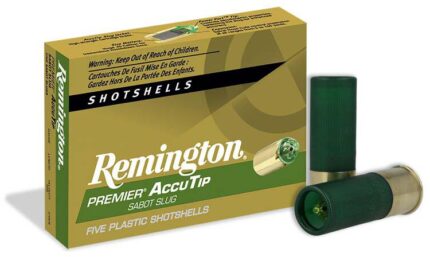 Remington Premier AccuTip Sabot Slugs 12 Gauge 385 Grain 2.75in Power Port Tip Slug Shotgun Slug Ammunition