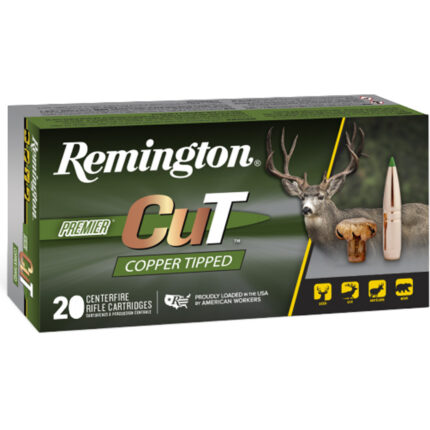 Remington Premier CuT 300 Win Mag 180 Grain Copper Tiped Rifle Ammunition