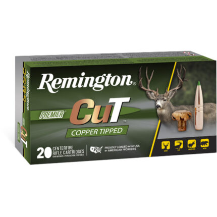 Remington Premier CuT 6.5 Creedmoor 120 Grain Copper Tiped Rifle Ammunition