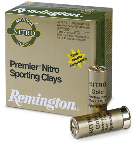 Remington Premier Nitro Sporting Clays 12 Gauge 1 1/8 oz 2.75in Shotgun Ammunition