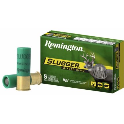 Remington Slugger Rifled Slug 12 Gauge 1 oz 3'' Shotgun Slug Ammunition