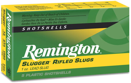 Remington Slugger Rifled Slugs .410 Bore 1/5 oz 1830 ft/s 2.5in Rifled Slug Shotgun Slug Ammunition