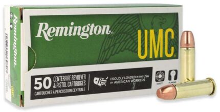 Remington UMC Handgun .38 Special 130 Grain Full Metal Jacket Centerfire Pistol Ammunition