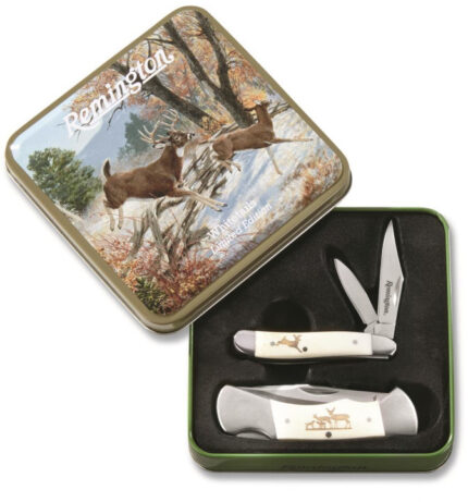 Remington White Tails Folding Blade Collector Set