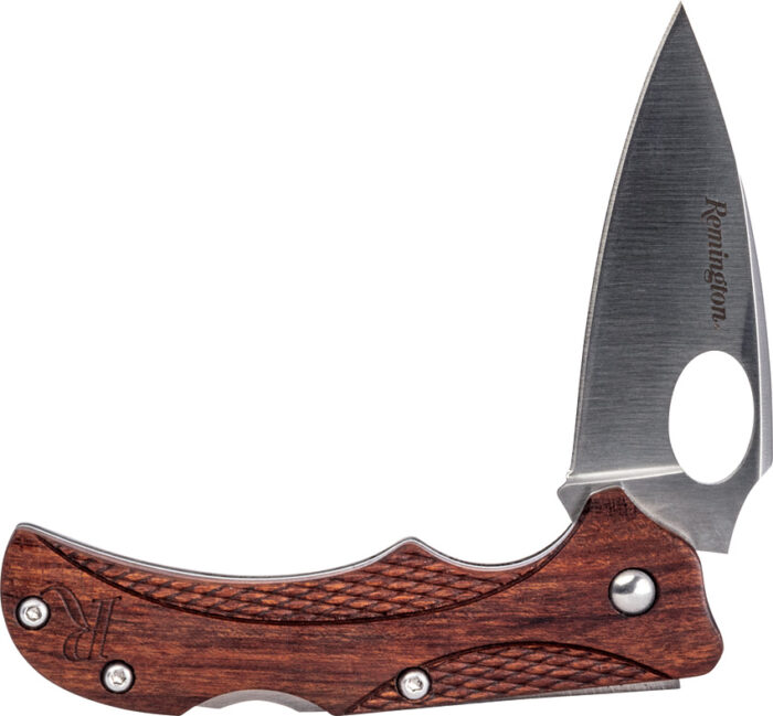 Remington Woodland Linerlock Drop Point 3.5in Folding Knife