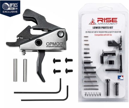 Rise Armament OPMOD Hex-C RA-240 AR-15 Enhanced Rifle Trigger and Lower Parts Kit