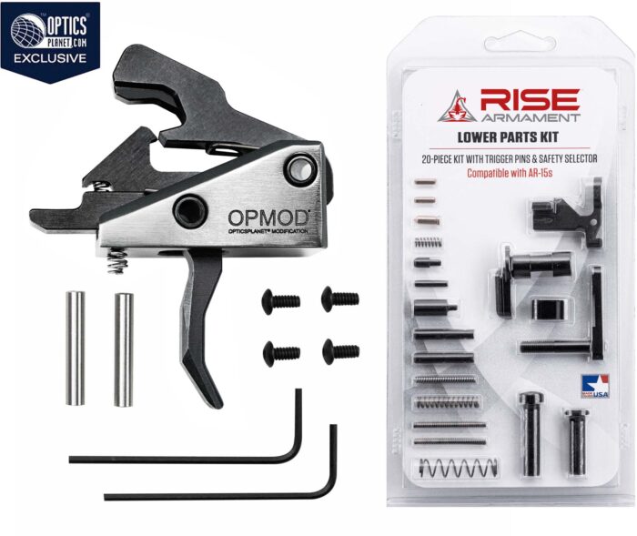Rise Armament OPMOD Hex-C RA-240 AR-15 Enhanced Rifle Trigger and Lower Parts Kit