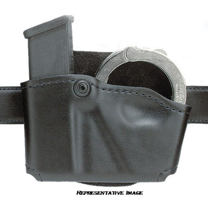 Safariland 573 Concealment Single Paddle Magazine Holder w/ Cuff Pouch for Glock