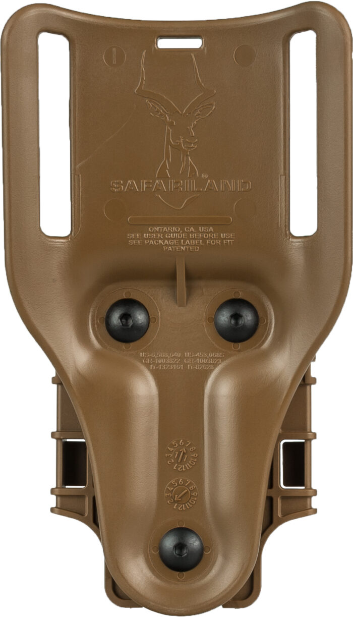 Safariland 6070UBL Mid-Ride Universal Belt Loop with QLS Receiver