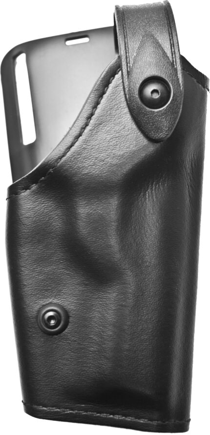 Safariland 6285 1.50" Belt Drop, Level II Retention Holster - Plain Black, Right Hand 6285-295-61