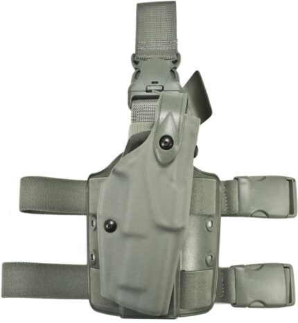 Safariland 6305 ALS Tactical Holster w/ Quick Release Leg Harness - STX Foliage Green, Left Hand 6305-278-542